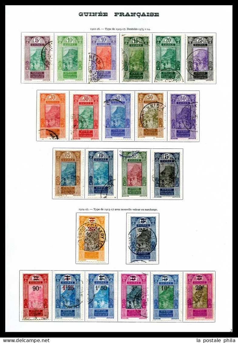 O N°1/186, POSTE/PA, Collection Complète Présentée Sur Pages Yvert, Tous TB  Qualité: Oblitéré  Cote: 1568 Euros - Used Stamps