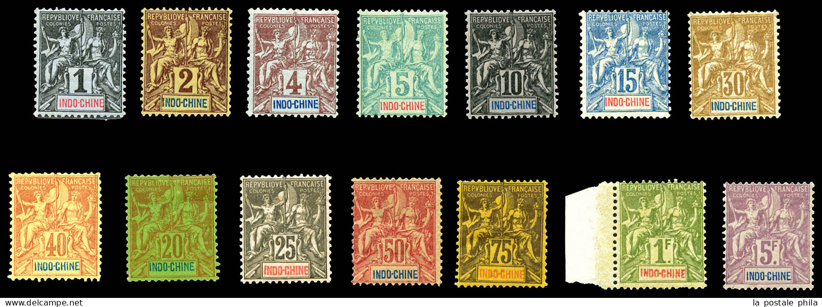 * N°3/16, Série Complète, Les 14 Valeurs TTB (certificat)  Qualité: *  Cote: 510 Euros - Unused Stamps