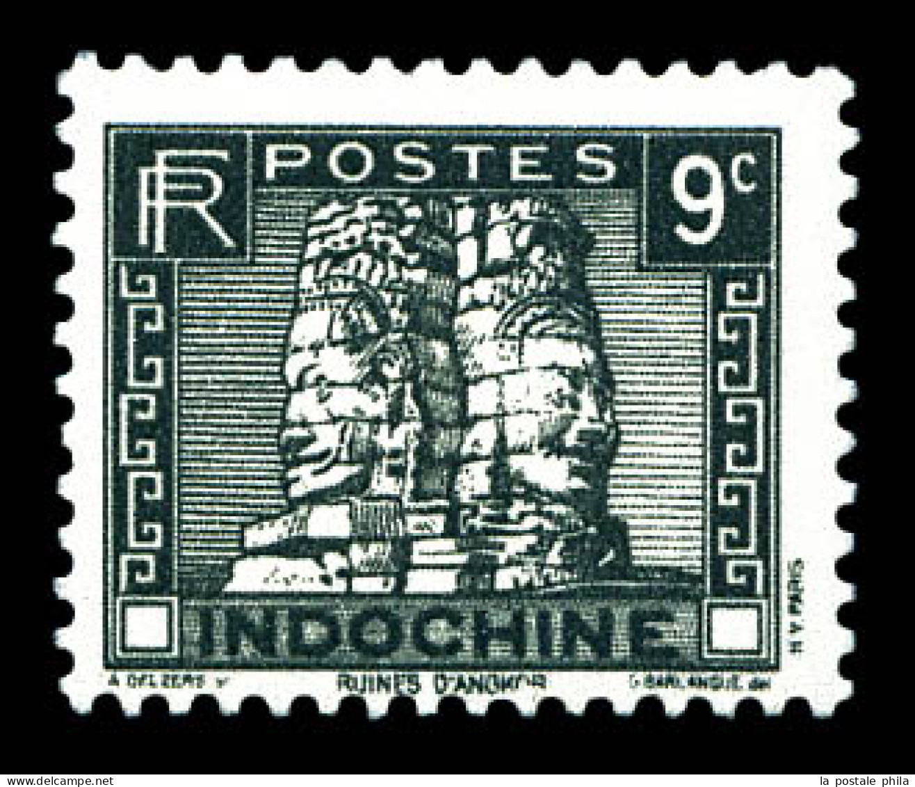 ** N°215a, 9c Noir Sur Blanc. SUP. R. (certificat)  Qualité: **  Cote: 450 Euros - Unused Stamps