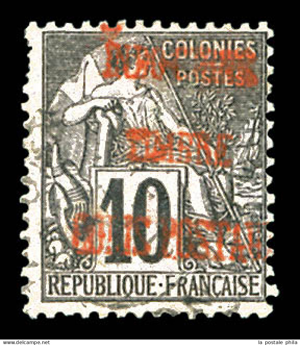 O Colis-Postaux N°2, 10c Noir Sur Lilas, Une Dent Courte Sinon TB  Qualité: Oblitéré  Cote: 950 Euros - Unused Stamps