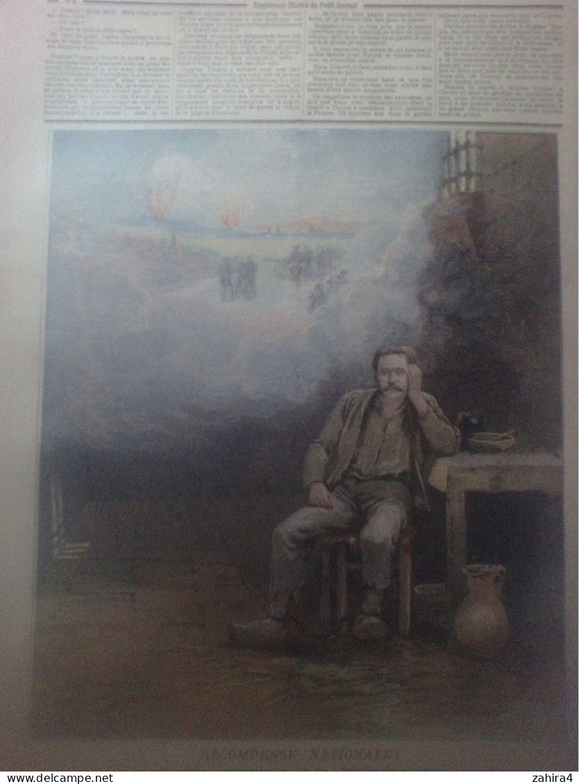 Petit Journal 113 Renée Richard Opéra Sapho Turpin Inventeur Mélinite En Prison Partition Sur La Grève Richomme Mallot - Zeitschriften - Vor 1900