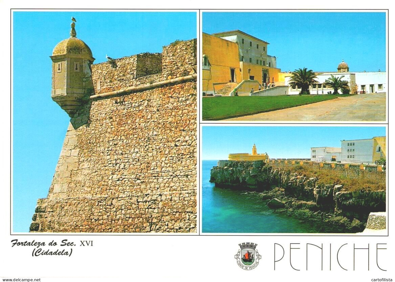 PENICHE - Cidadela , Fortaleza  ( 2 Scans ) - Leiria