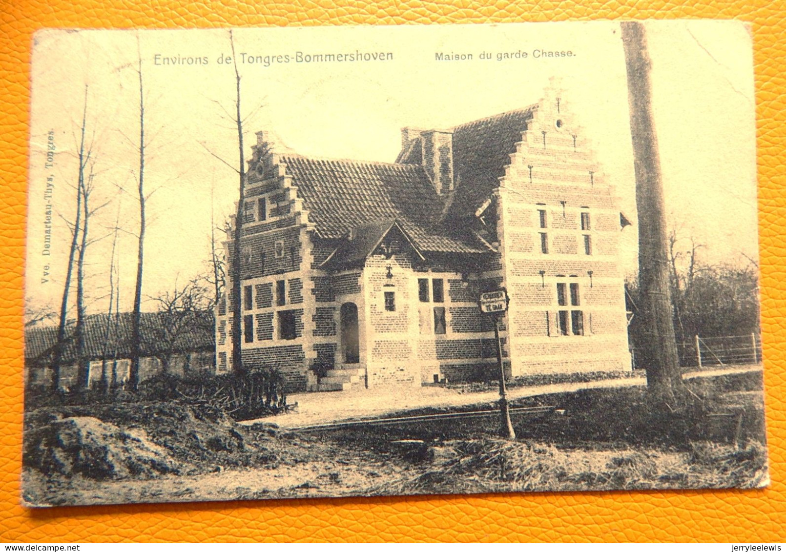 BORGLOON - BOMMERSHOVEN  - Huis Van De Jachtziener - Maison Du Garde Chasse  - 1908 - Borgloon