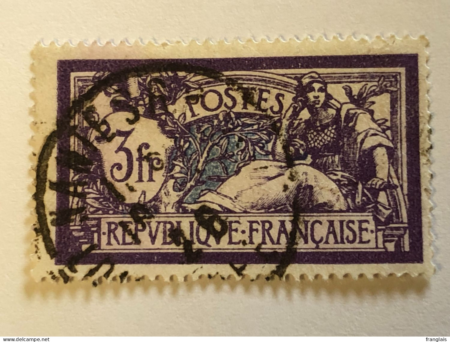 Timbre 206 3f   Oblitéré - Used Stamps