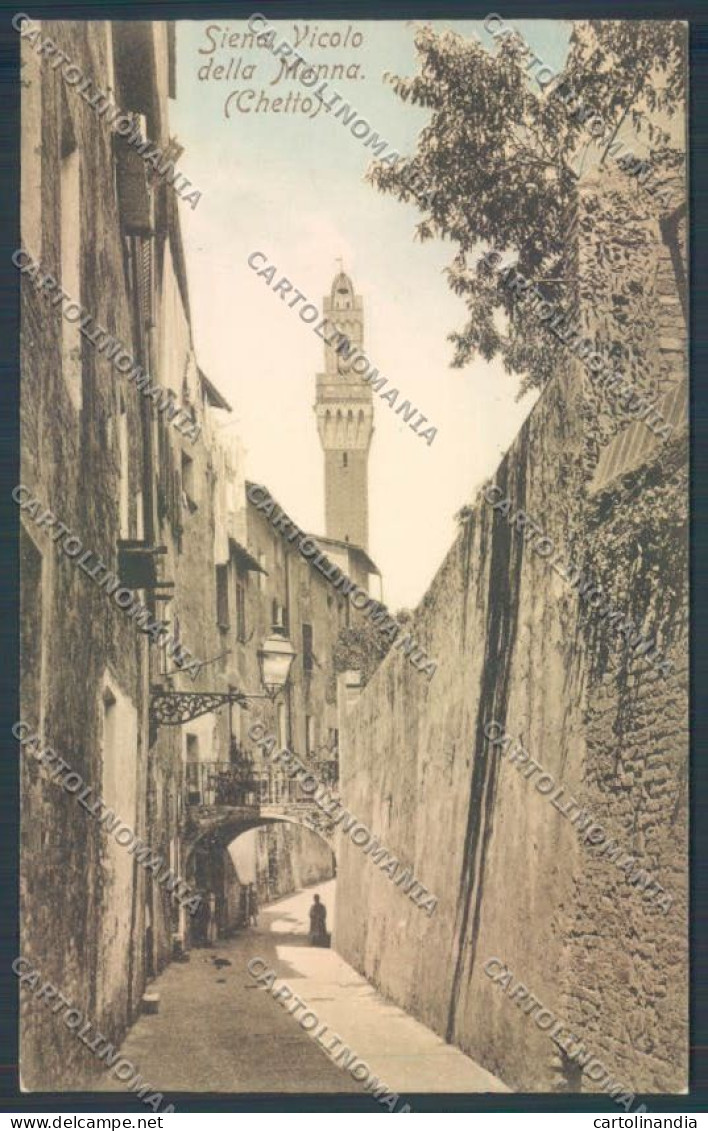 Siena Città Ghetto Cartolina ZB6231 - Siena