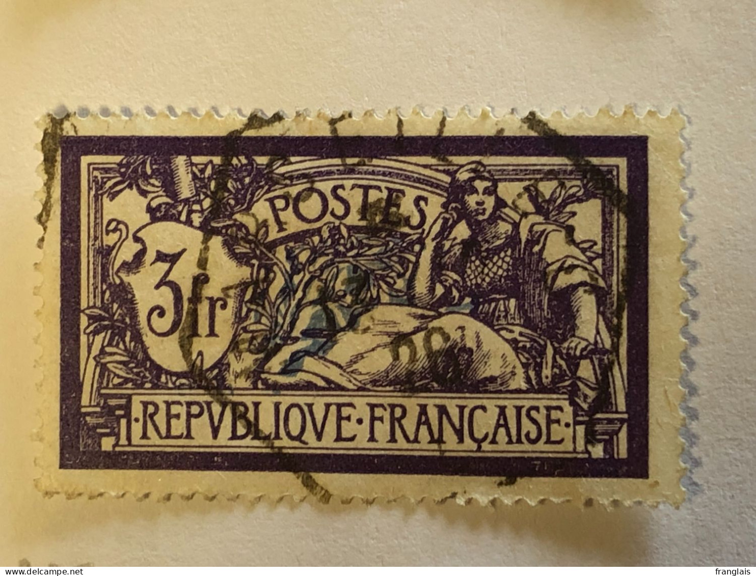 Timbre 206 3f   Oblitéré - Used Stamps