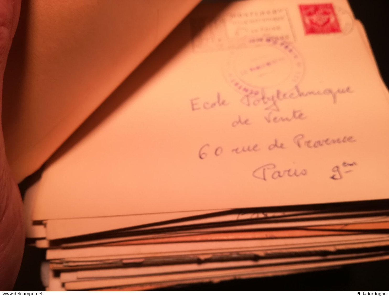 France - Yvert N° 12 En Un Lot De 180 Documents à Trier - Poids 520 Grammes - Brieven En Documenten