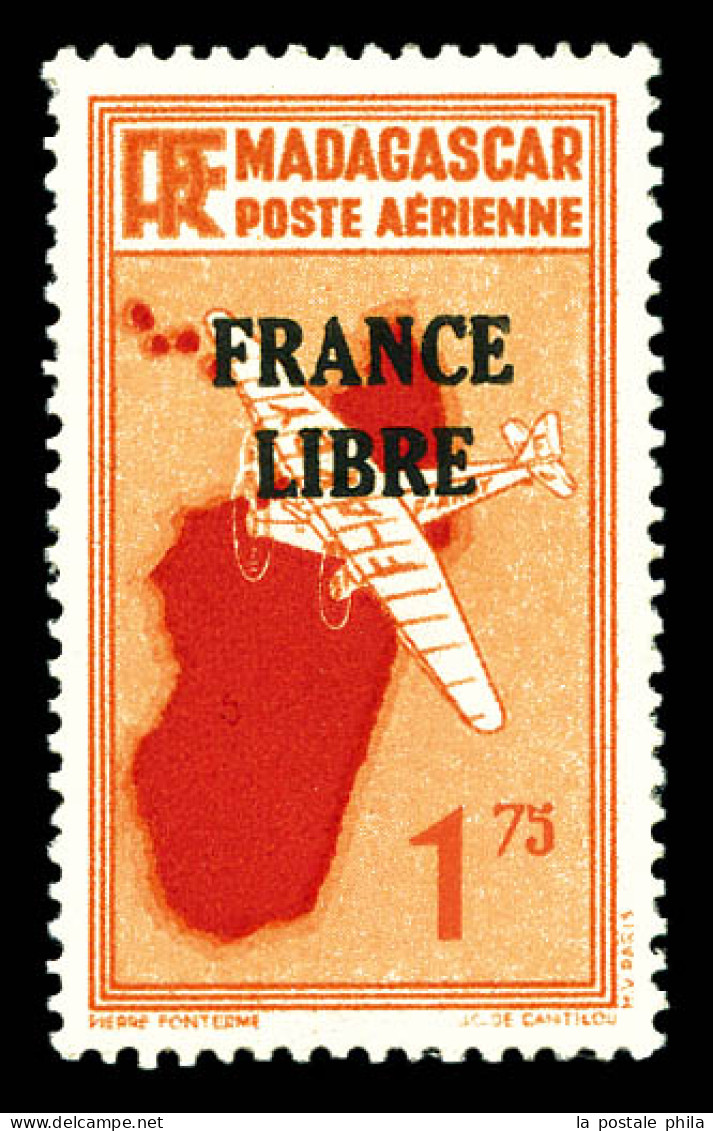 ** N°46, 1f 75 Orange. TTB (signé Brun)  Qualité: **  Cote: 230 Euros - Unused Stamps