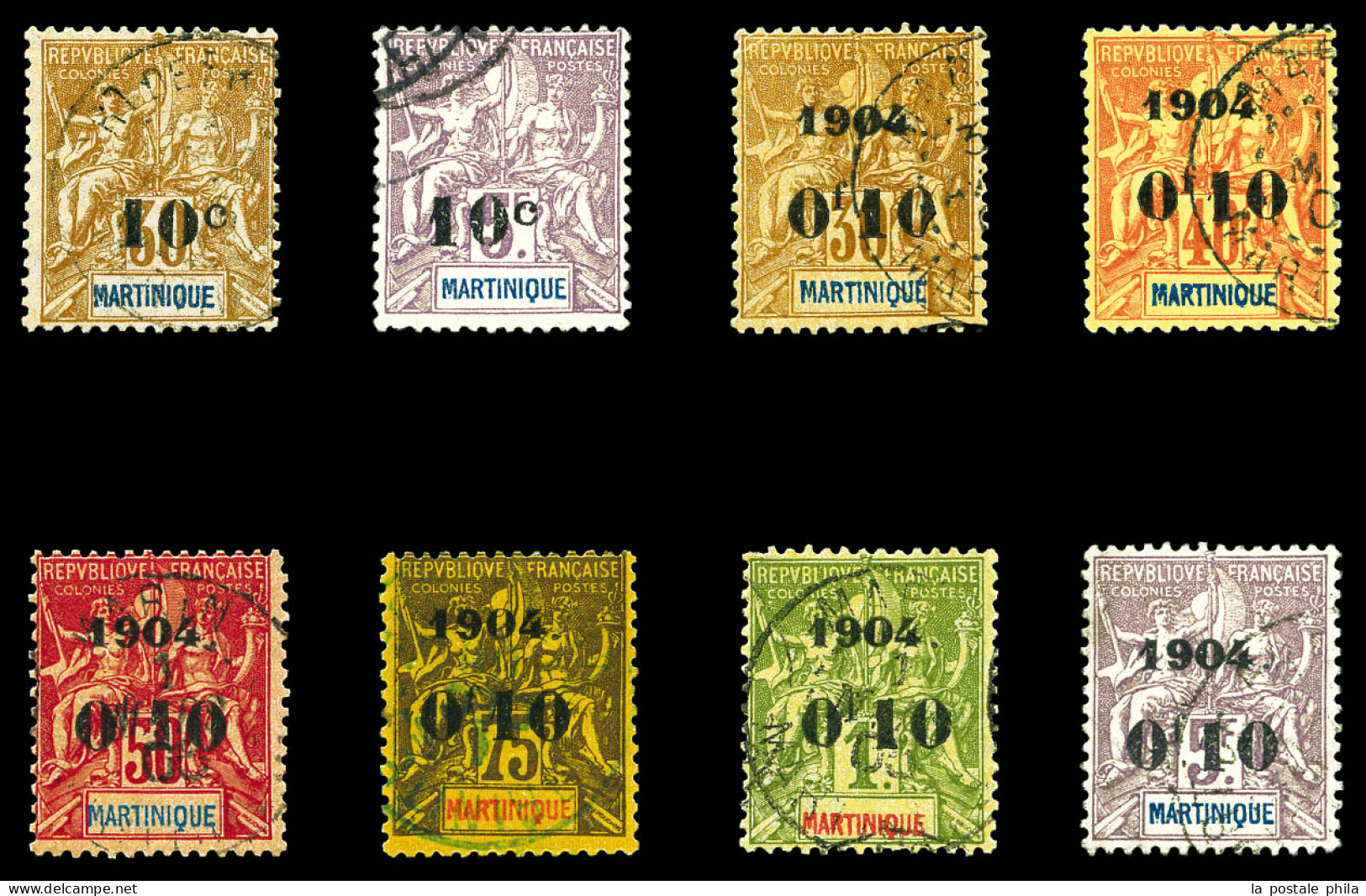 O N°52/59, Série Complète TB  Qualité: Oblitéré  Cote: 420 Euros - Used Stamps