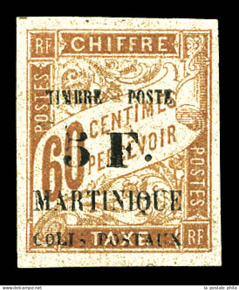 * N°60, 5F Sur 60c Brun, Frais, SUP (signé Calves/certificats)  Qualité: *  Cote: 850 Euros - Unused Stamps