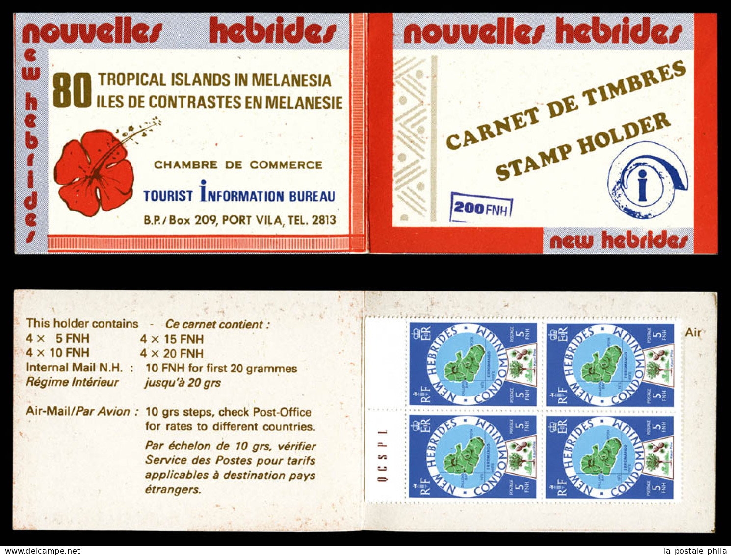 ** Carnets C495, Carnet De 200f Contenant 4 Feuillets. TTB  Qualité: **  Cote: 600 Euros - Neufs