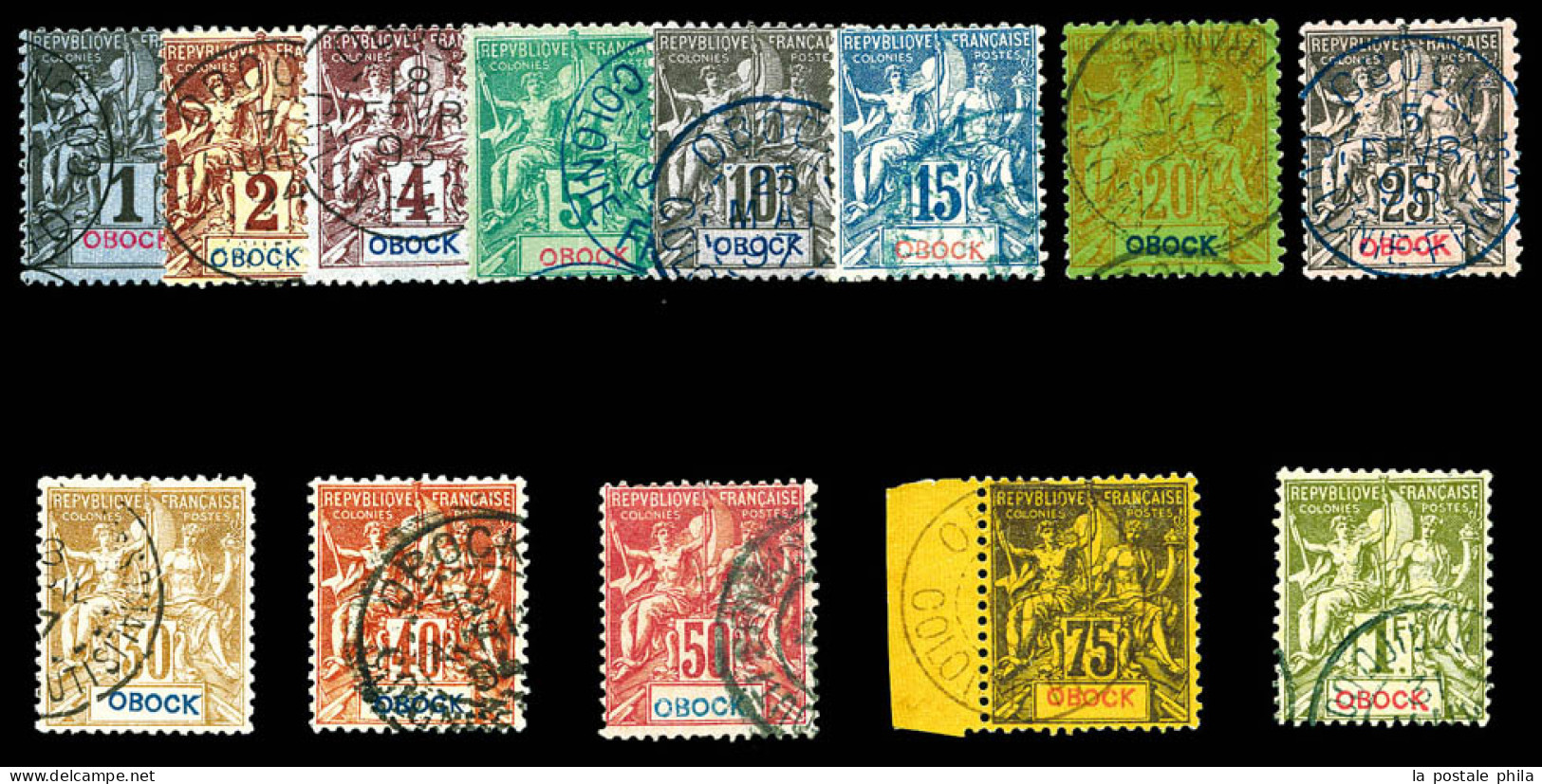 O N°32/44, Série Complète, Les 13 Valeurs TTB  Qualité: Oblitéré  Cote: 260 Euros - Used Stamps