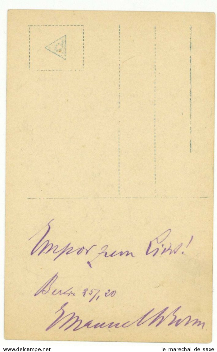 Politik Emanuel Wurm (1857-1920) SPD USPD Sozialdemokrat Autograph Berlin 1920 Nationalversammlung Weimar 1919 - Politiques & Militaires