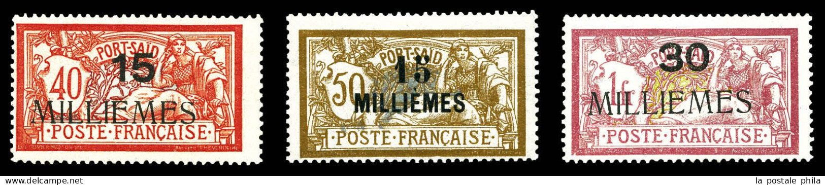 * N°36/48, Série Complète (n°40 Obl Et 46(*)), De Nombreux Ex**, Les 13 Exemplaires TTB (certificat)  Qualité: *  Cote: - Unused Stamps