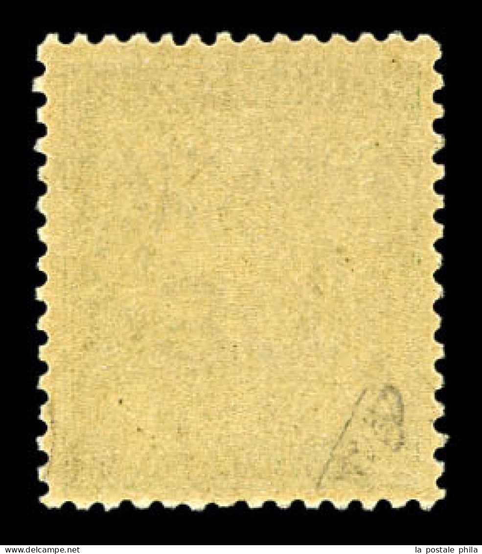 ** Taxe N°3a, 30m Sur 20c Olive: Surcharge Renversée, Très Bon Centrage. SUPERBE. R.R. (signé Calves/certificat)  Qualit - Unused Stamps