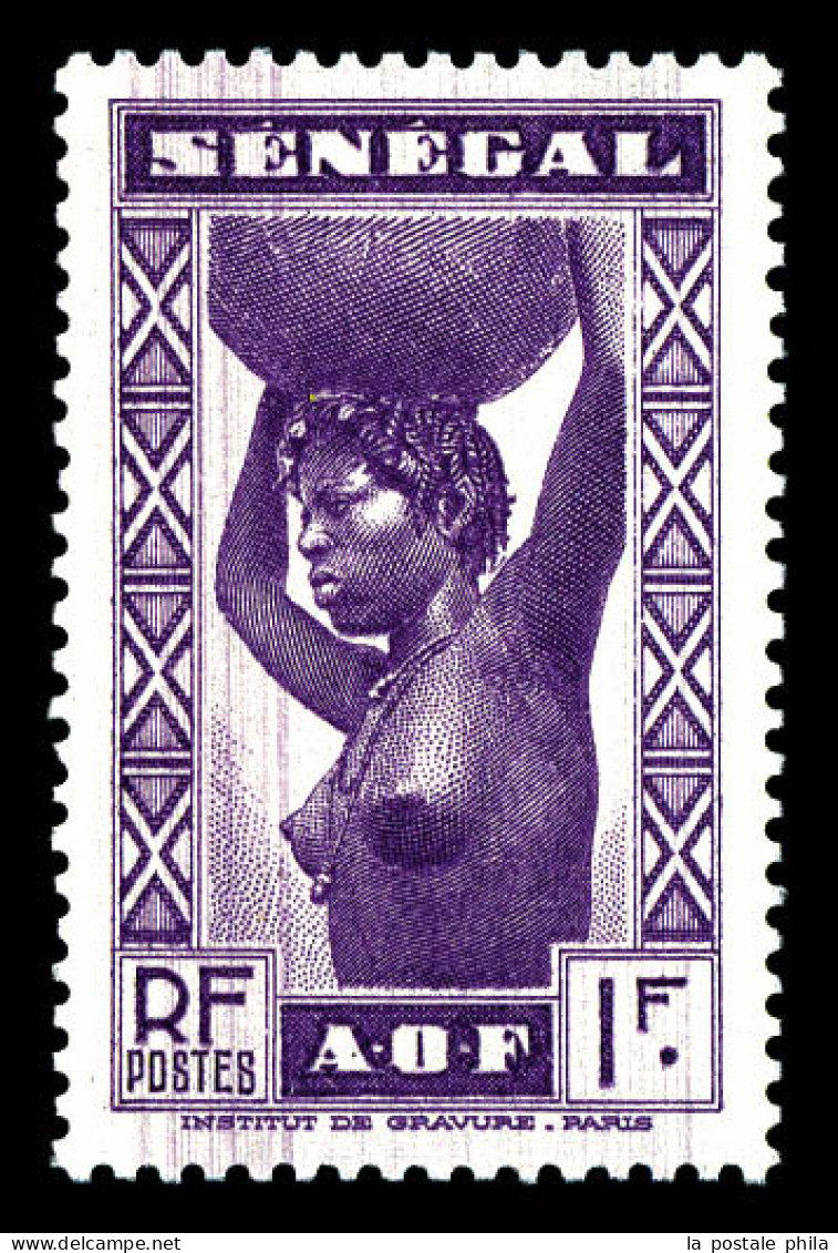 ** N°147b, 1f Violet Au Lieu De Carmin. SUP (certificat)  Qualité: **  Cote: 500 Euros - Unused Stamps