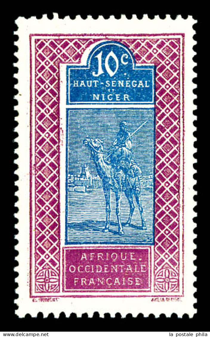 ** N°37a, 10c Lilas-rose Et Bleu: Sans Surcharge. SUP  Qualité: **  Cote: 440 Euros - Unused Stamps