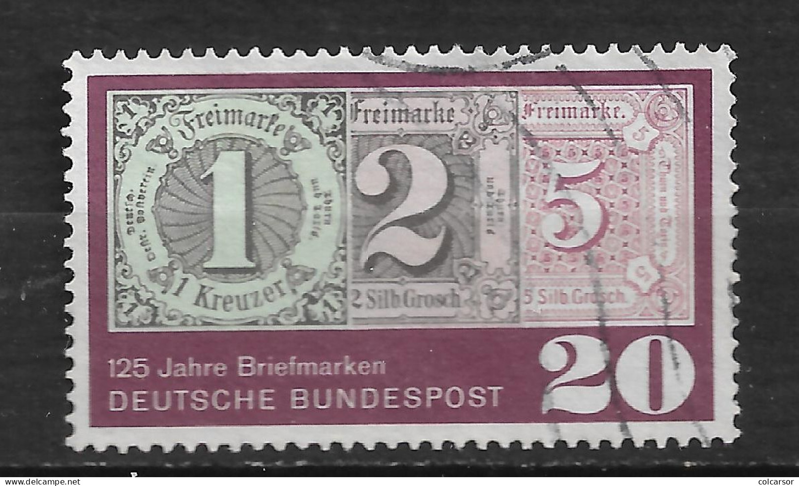 ALLEMAGNE   FÈDÉRALE N°  349 "  CRÉATION DU TIMBRE " - Gebraucht