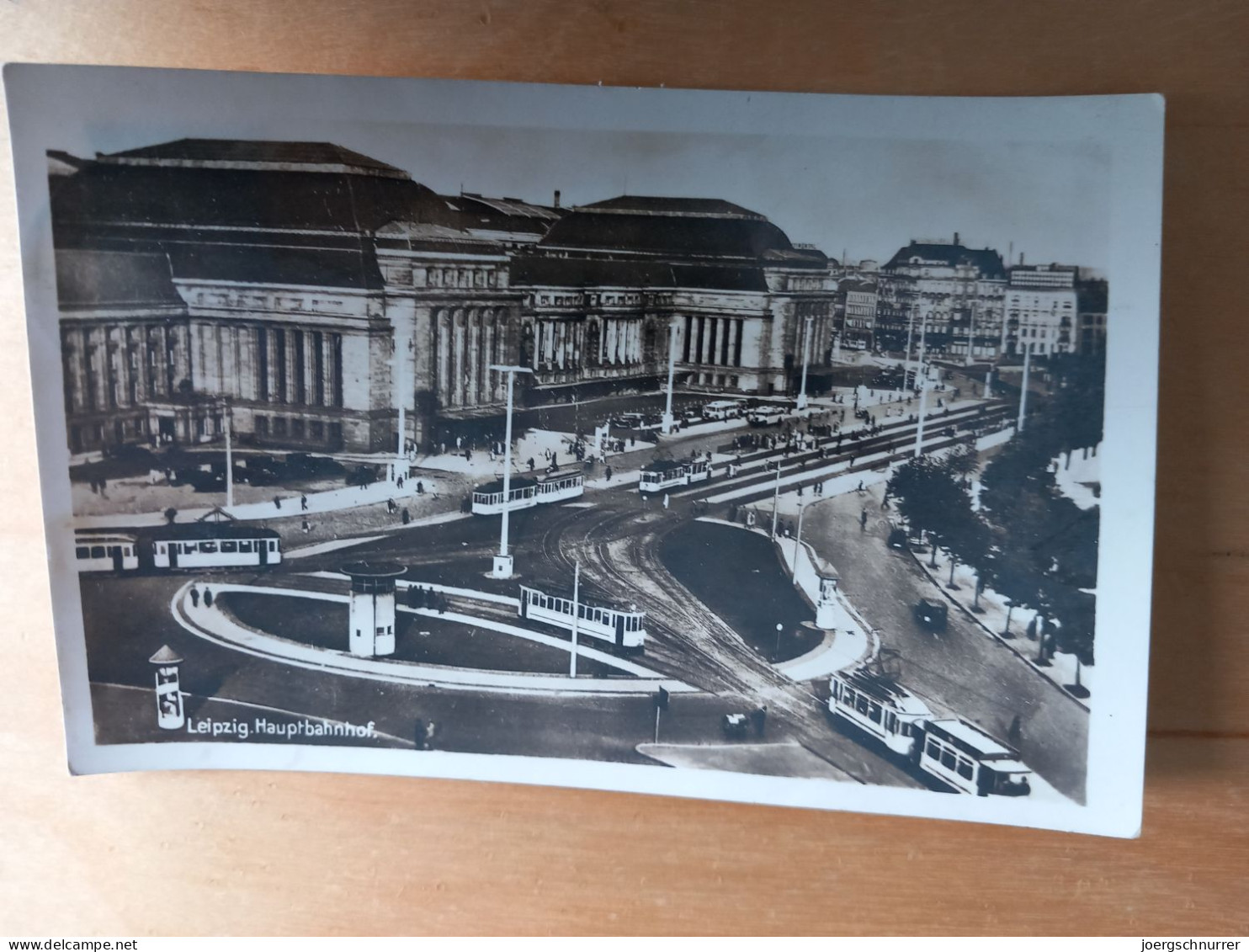 Leipzig Hauptbahnhof , Straßenbahnen 1943 - Leipzig
