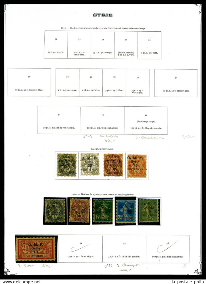 * 1920-1945: POSTE/PA/TAXE, Collection Assez Fournie Présentée Sur Pages Yvert. TTB  Qualité: *  Cote: 3798 Euros - Nuevos