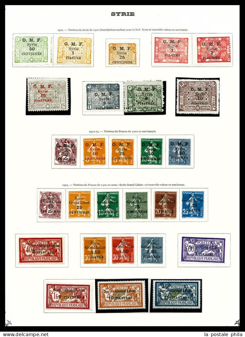 * 1920-1945: POSTE/PA/TAXE, Collection Assez Fournie Présentée Sur Pages Yvert. TTB  Qualité: *  Cote: 3798 Euros - Unused Stamps