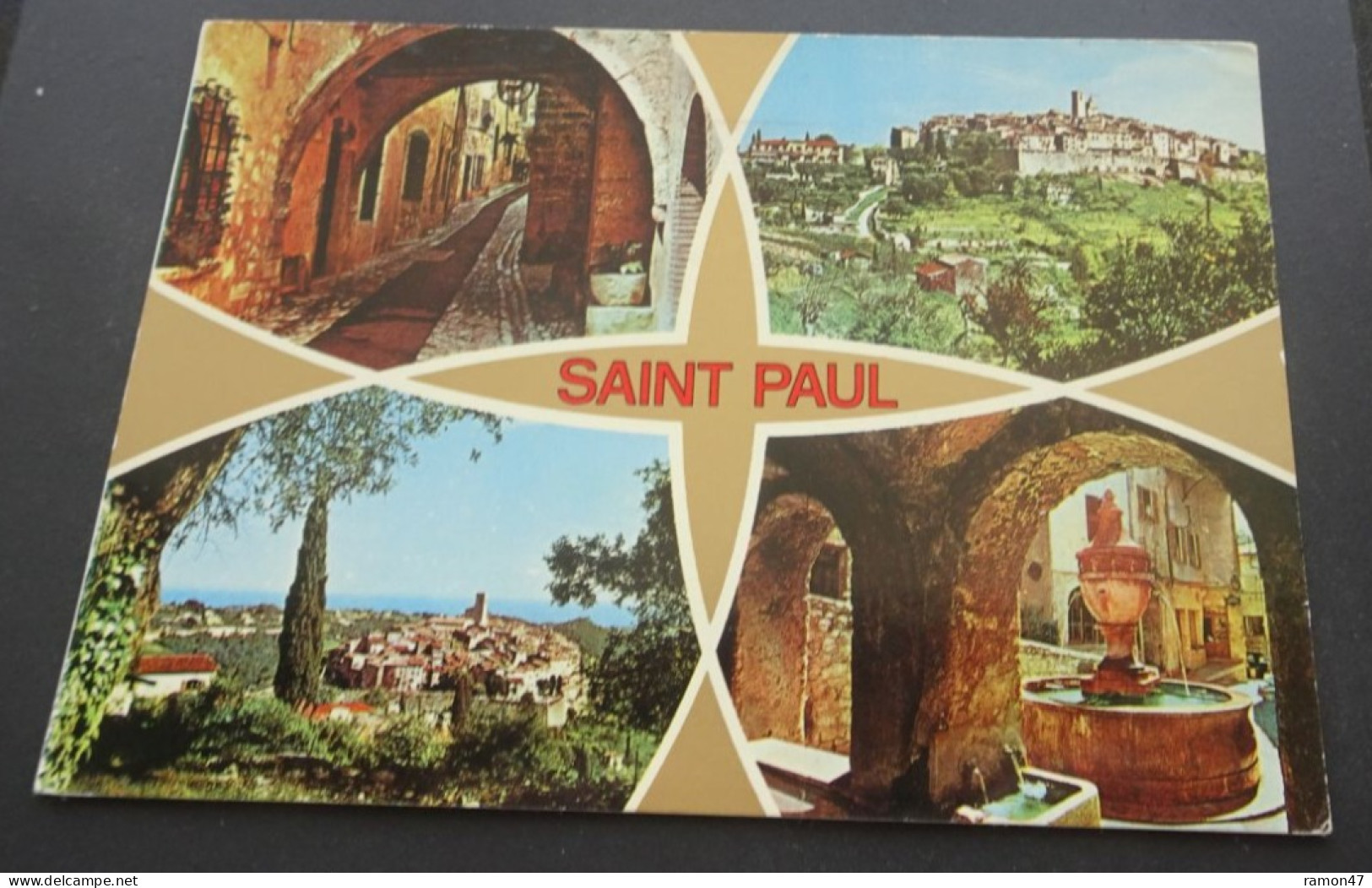 Côte D'Azur - Souvenir De St. Paul - Editions S.E.P.T., Nice - Saint-Paul