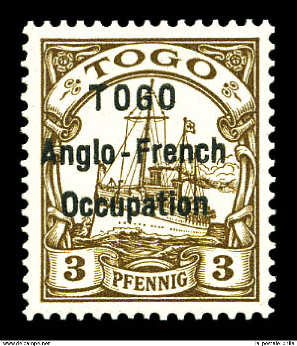 ** N°30, 3 Pfennig. SUP (certificat)  Qualité: **  Cote: 900 Euros - Unused Stamps