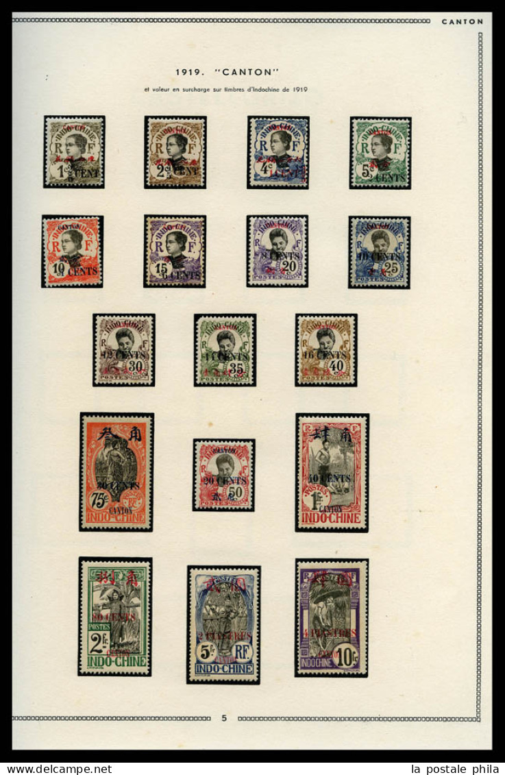 * Collection Présentée En 6 Albums MOC: De Colonies Générales à Zanzibar, Colis Postaux, Variétés, Millésimes, Blocs, Pr - Colecciones