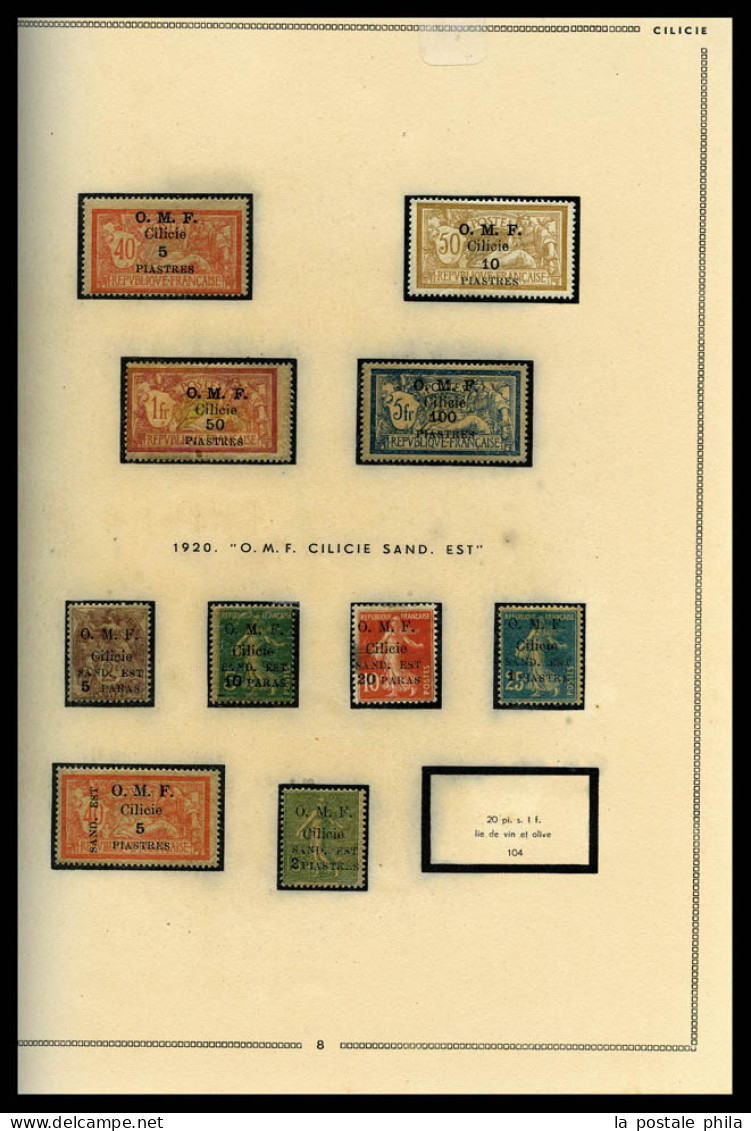 * Collection Présentée En 6 Albums MOC: De Colonies Générales à Zanzibar, Colis Postaux, Variétés, Millésimes, Blocs, Pr - Verzamelingen