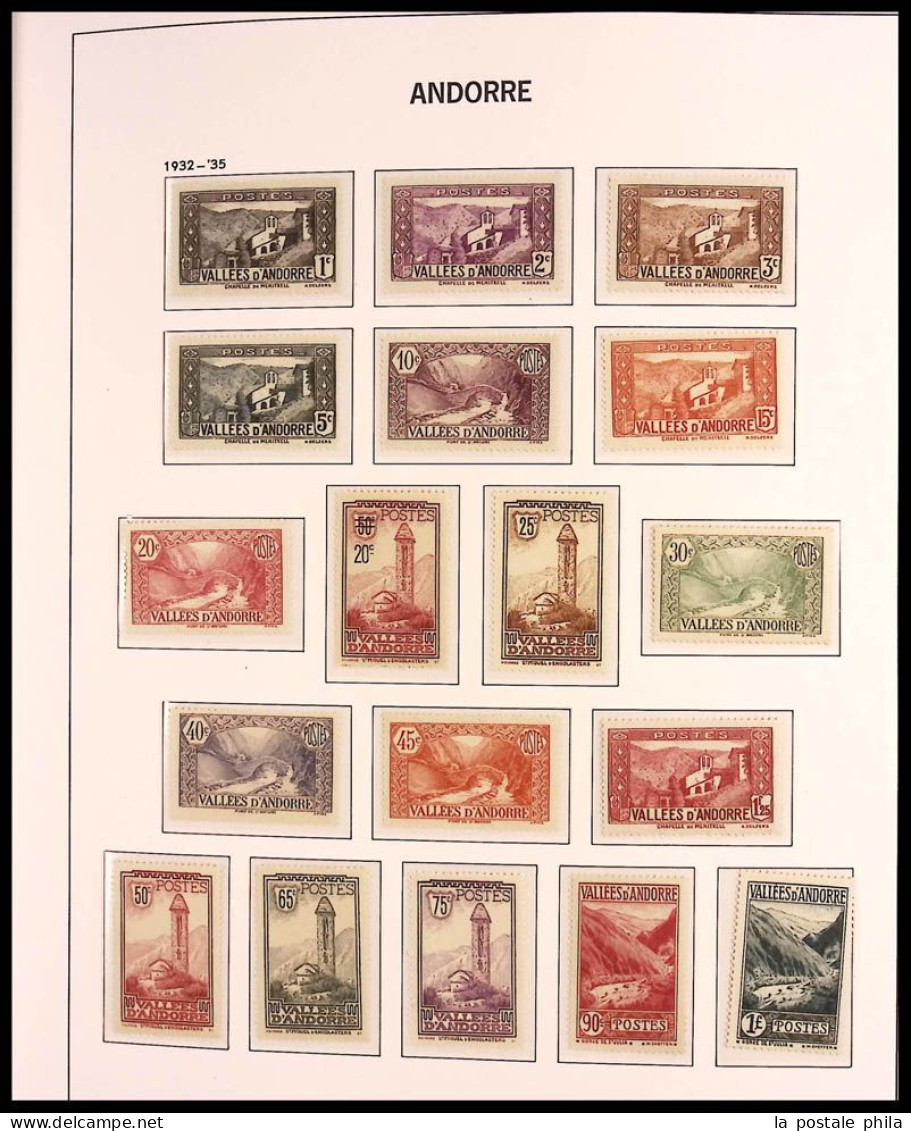 N 1900-2015, Collection de timbres avec les grandes séries coloniales dont les Palmiers * et Révolution * avec PA **, An