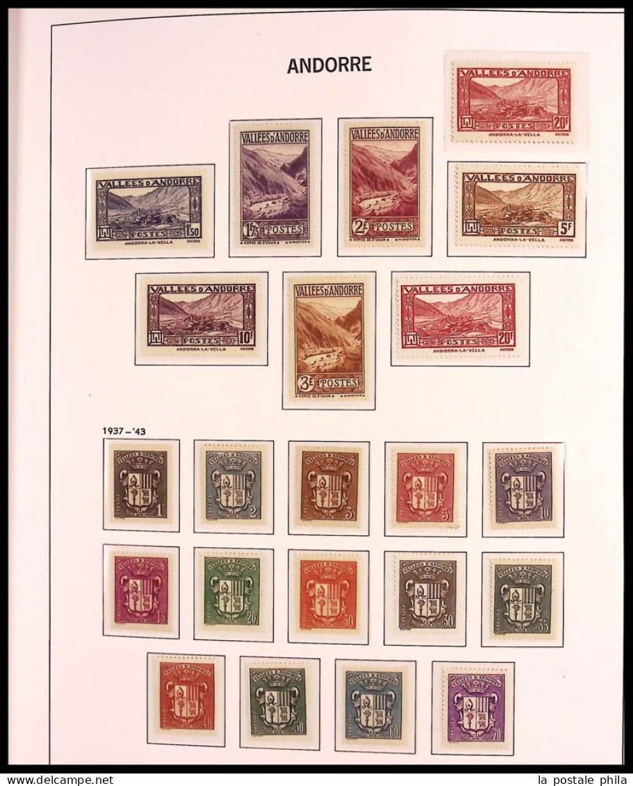 N 1900-2015, Collection de timbres avec les grandes séries coloniales dont les Palmiers * et Révolution * avec PA **, An