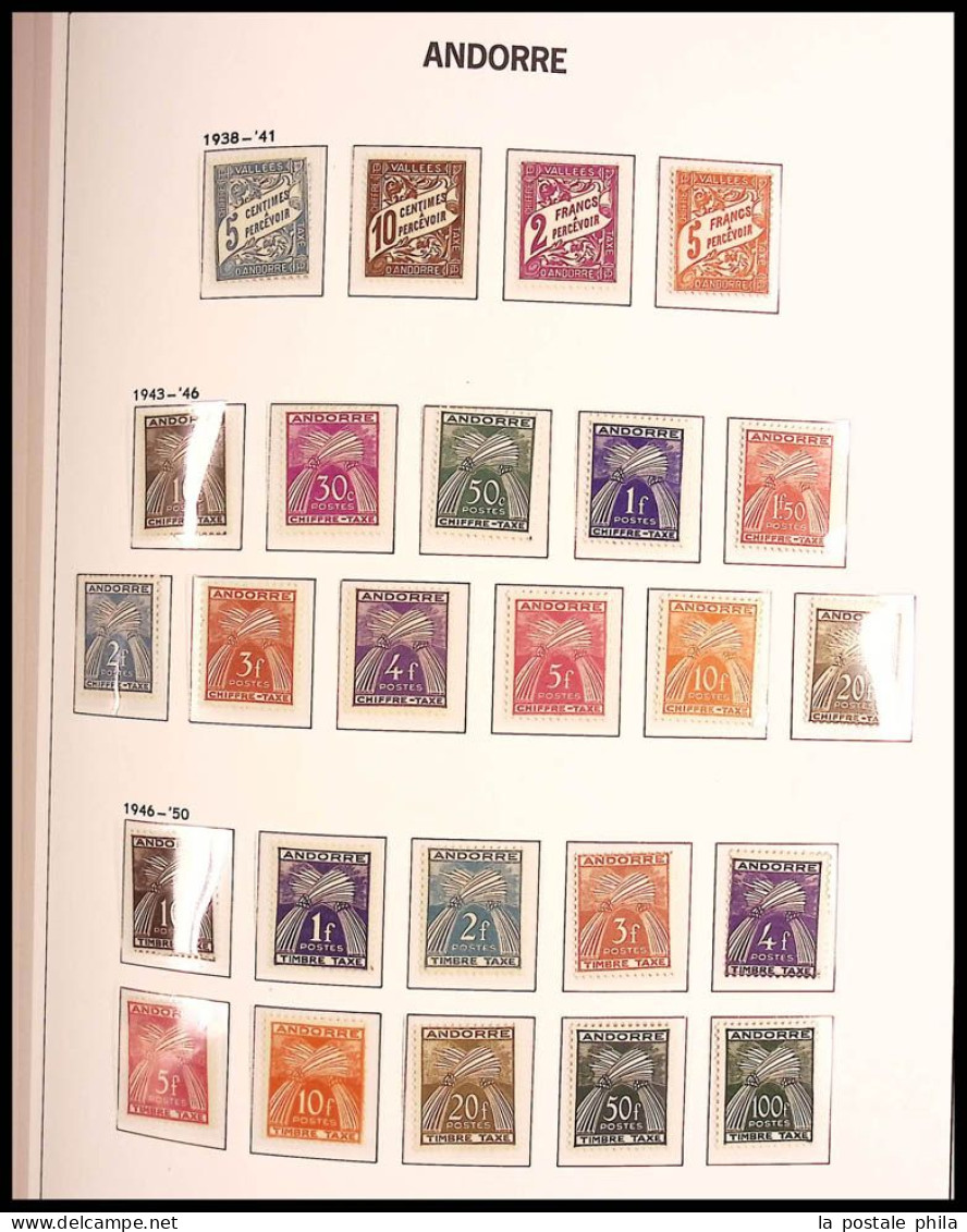 N 1900-2015, Collection de timbres avec les grandes séries coloniales dont les Palmiers * et Révolution * avec PA **, An