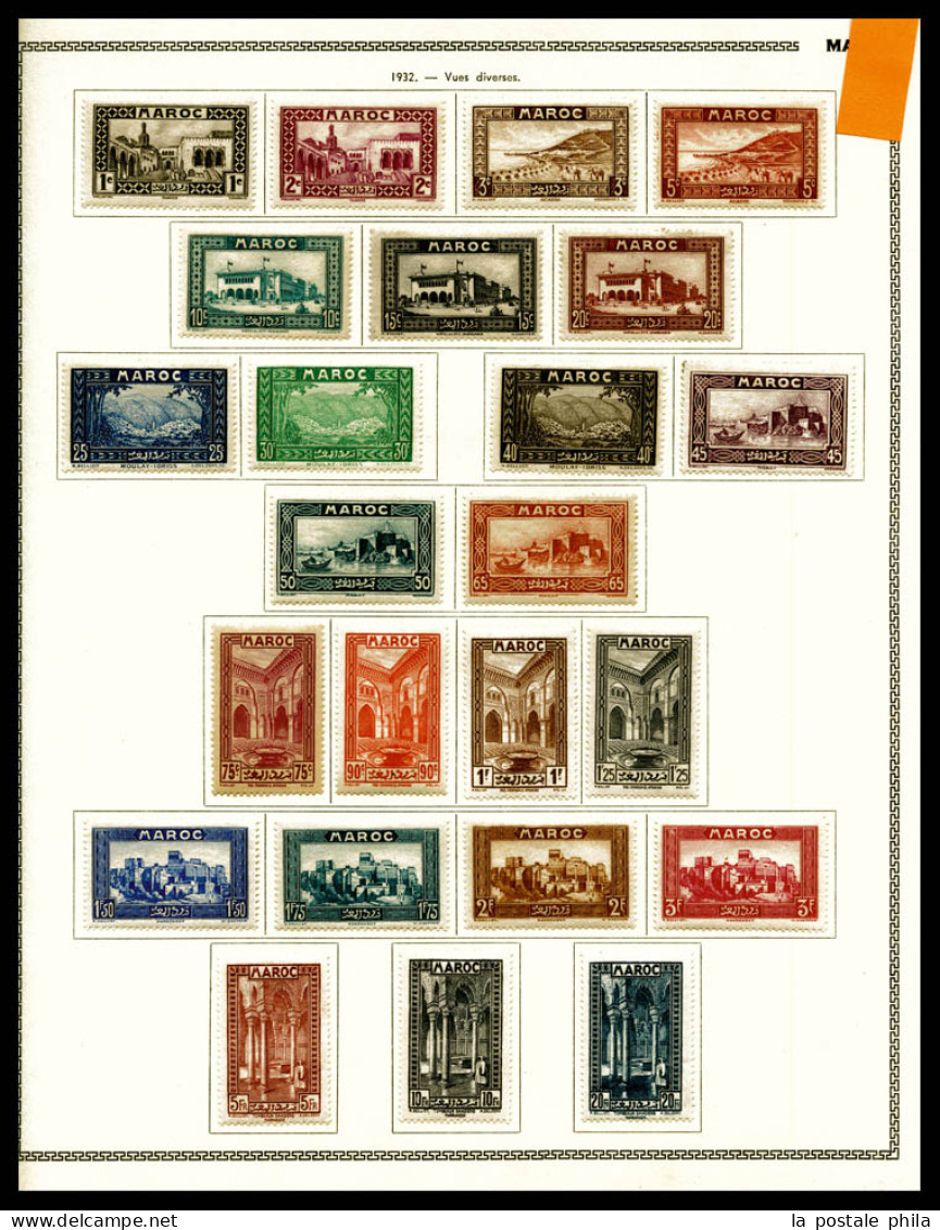 * MAROC: POSTES LOCALES Et BUREAU FRANCAIS, 1894/1955: Poste, PA. Bloc, Taxe Collection Bien Fournie. TB  Qualité: *  Co - Colecciones