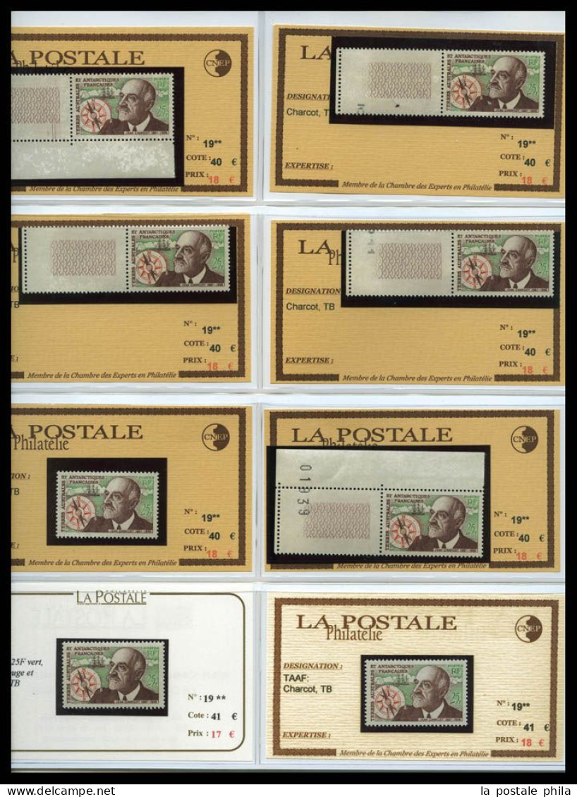 ** T.A.A.F: 1955/1972, POSTE: Sélection De Bonnes Valeurs Choisies Neuves **, Presentée En Plaquettes, TTB, IDEAL POUR R - Collezioni