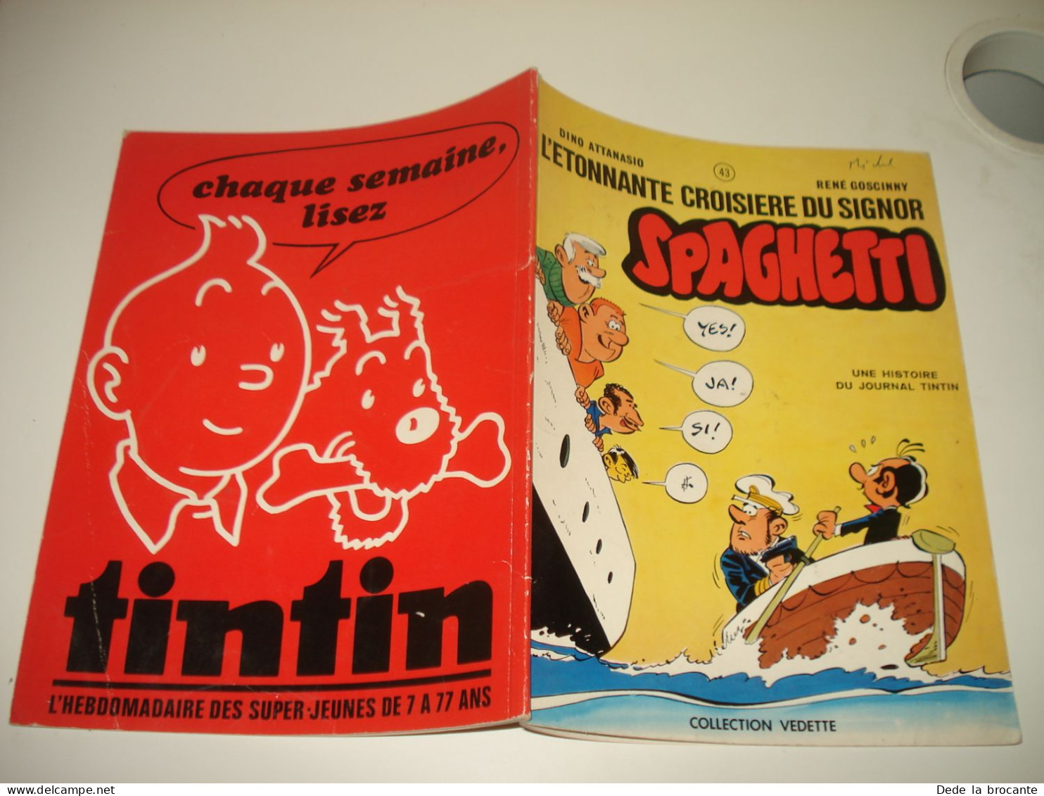 C55 /  Spaghetti N° 15 " Etonnante Croisière De Signor " Vedette 43 - EO De 1976 - Autres & Non Classés