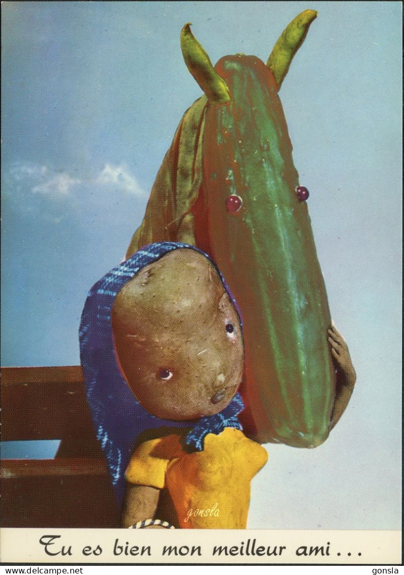 HENRY ROX 1960 "Photosculptures – Fruits/Légumes – Cheval & Cavalière" - Autres & Non Classés