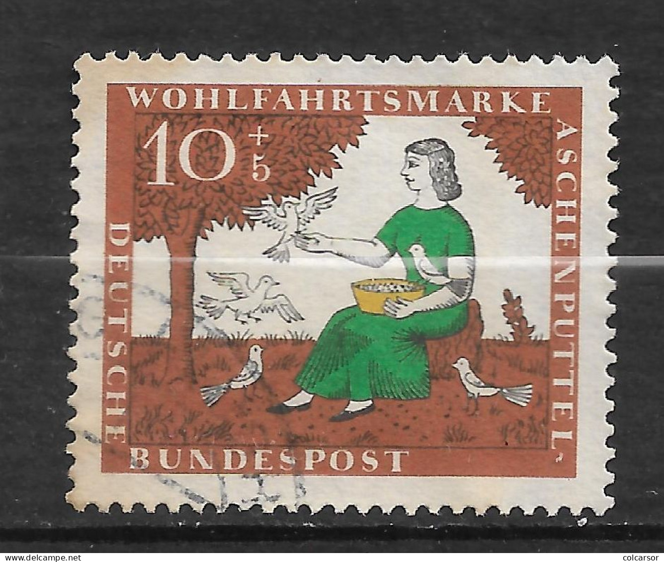 ALLEMAGNE   FÈDÉRALE N°  352 " CENDRILLON " - Used Stamps