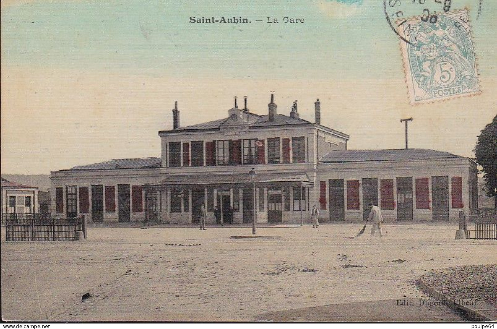 La Gare Saint-Aubin : Vue Extérieure - Elbeuf
