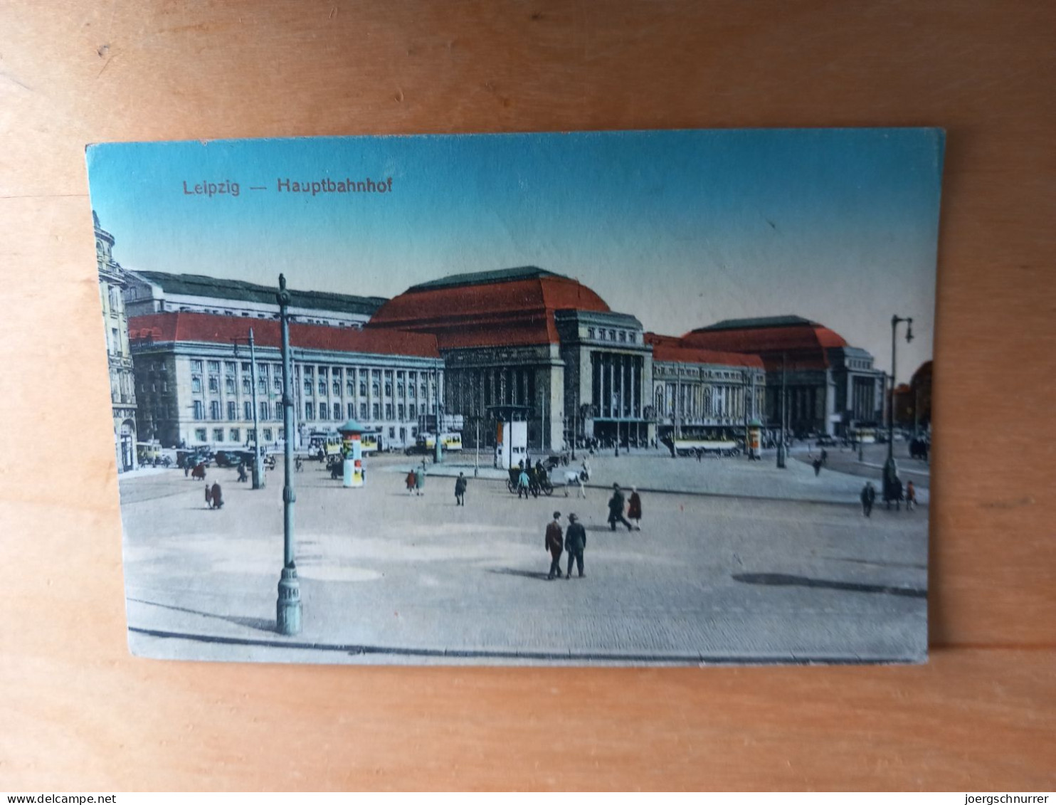 Leipzig Hauptbahnhof - Belebt, Um 1910 - Leipzig