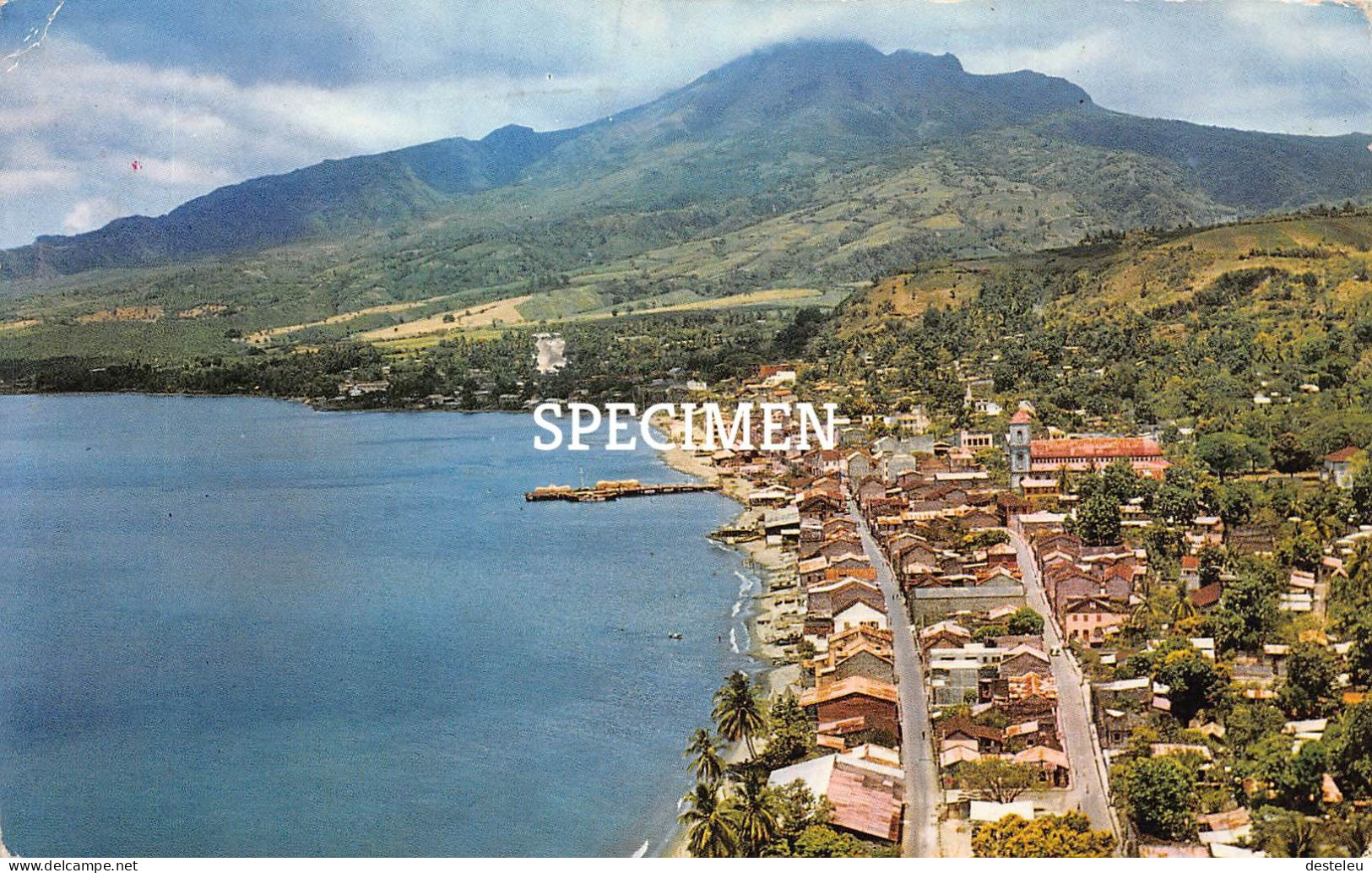 Saint-Pierre - Vue Sur La Ville - Martinique - Sonstige & Ohne Zuordnung