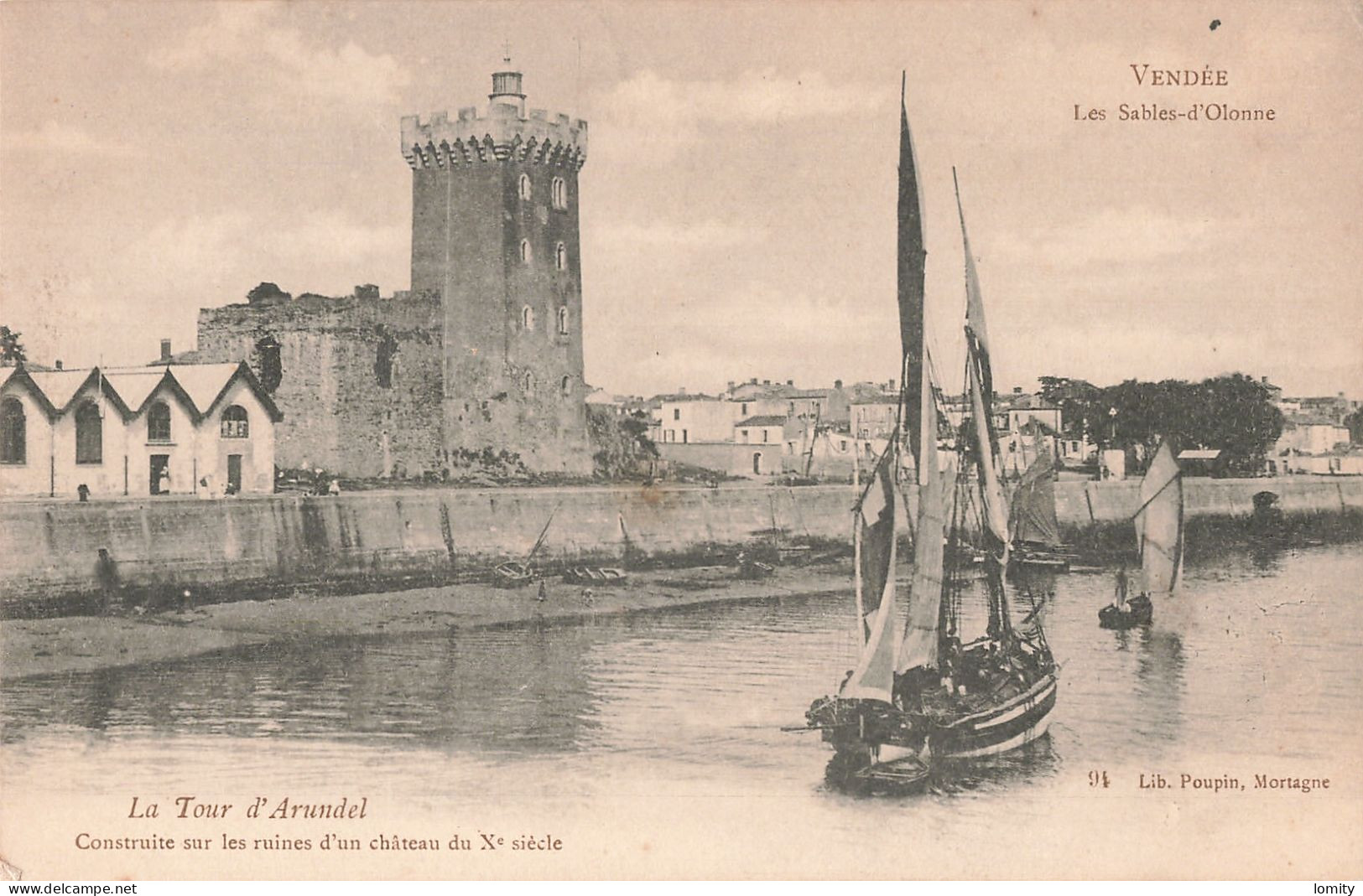 Destockage lot de 8 cartes postales CPA Vendée Saint Jean de Monts Sablaise Sables d' Olonne Noirmoutier