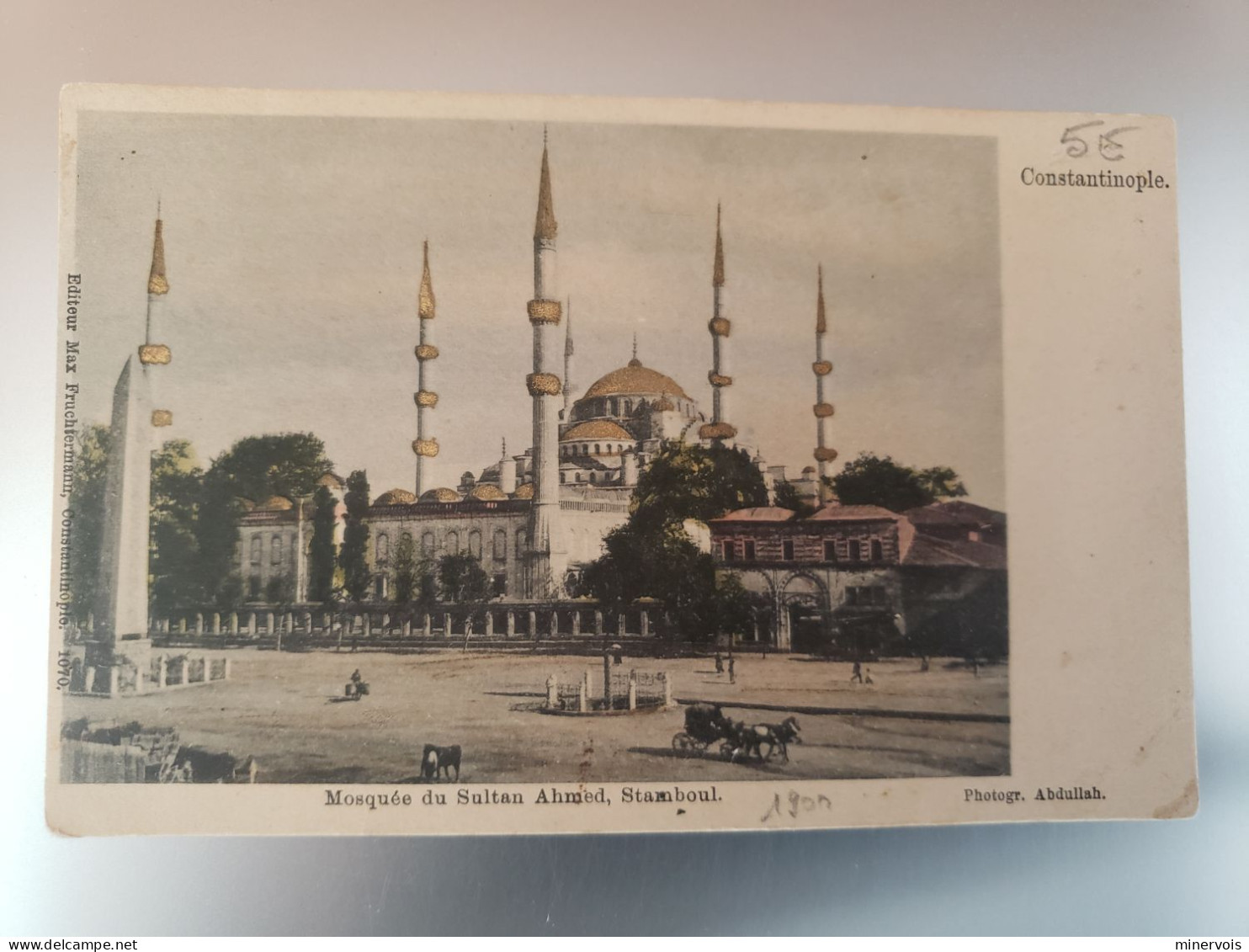 Mosquee Du Sultan Ahmed Stamboul - Constantinople - Turquie