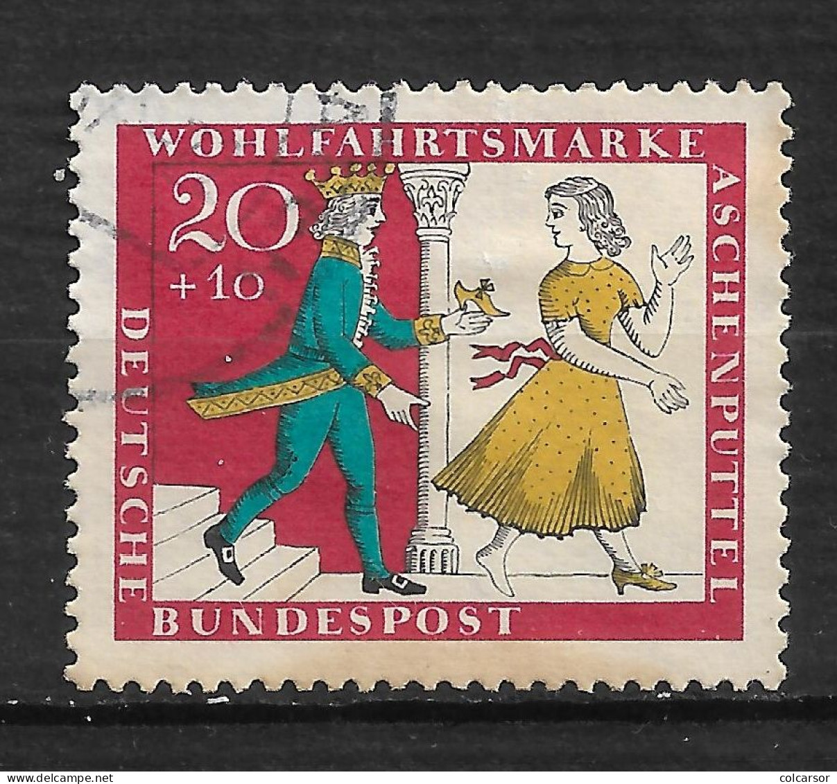 ALLEMAGNE   FÈDÉRALE N°  354 " CENDRILLON " - Used Stamps