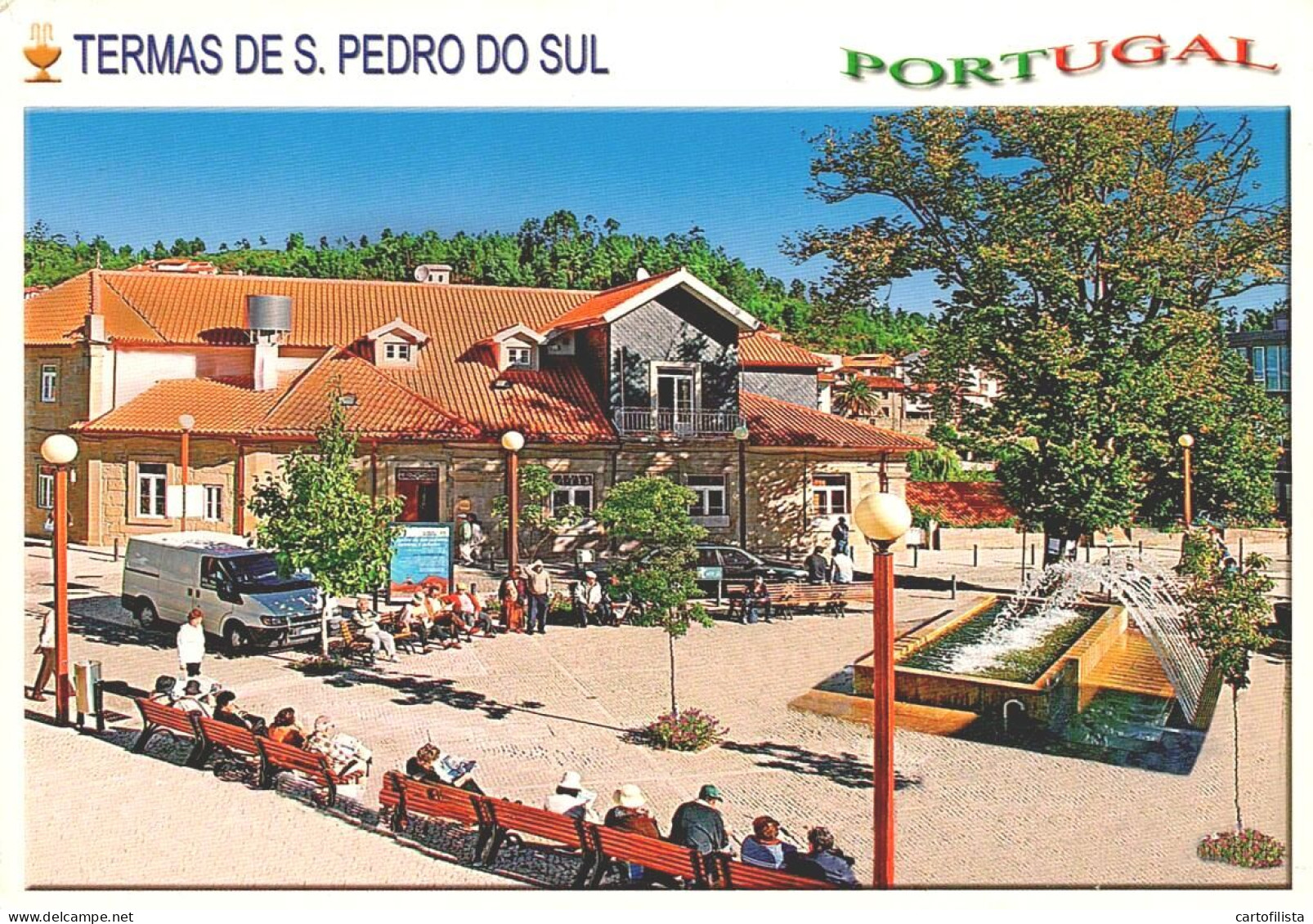 TERMAS SÃO PEDRO DO SUL - Rua Dr. José De Almeida Na Região De LAFÕES  ( 2 Scans ) - Coimbra