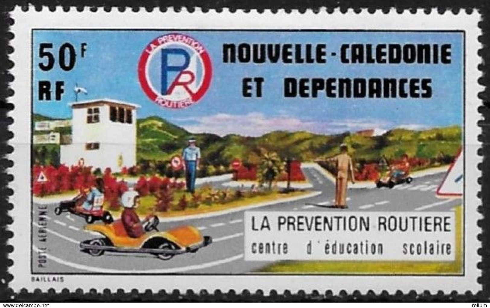 Nouvelle Calédonie 1977 - Yvert N° PA 177 - Michel N° 591 * - Nuovi