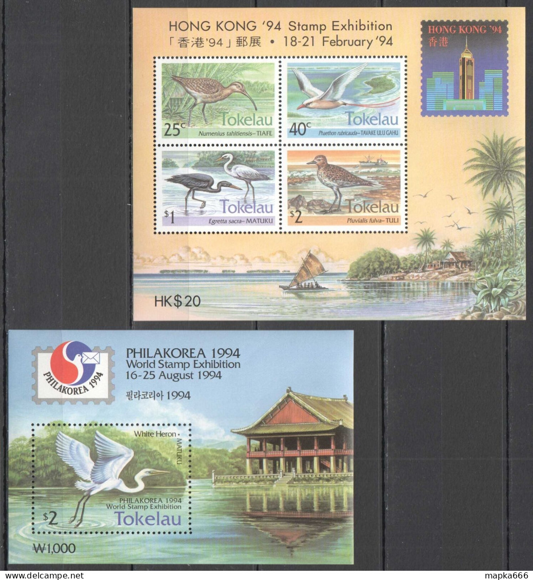 B1481 1994 Tokelau Fauna Birds Bl2+Bl3 Mnh - Autres & Non Classés