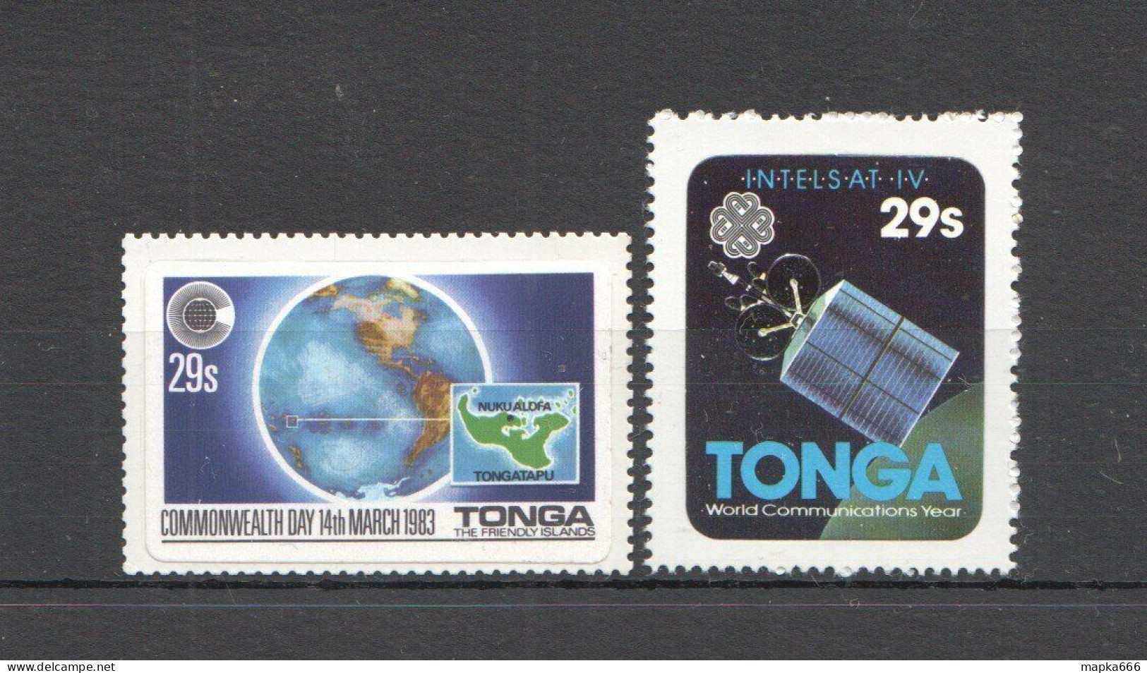 B1511 Tonga Space Intelsat World Communications Year ! Self-Adhesive Mnh - Altri & Non Classificati