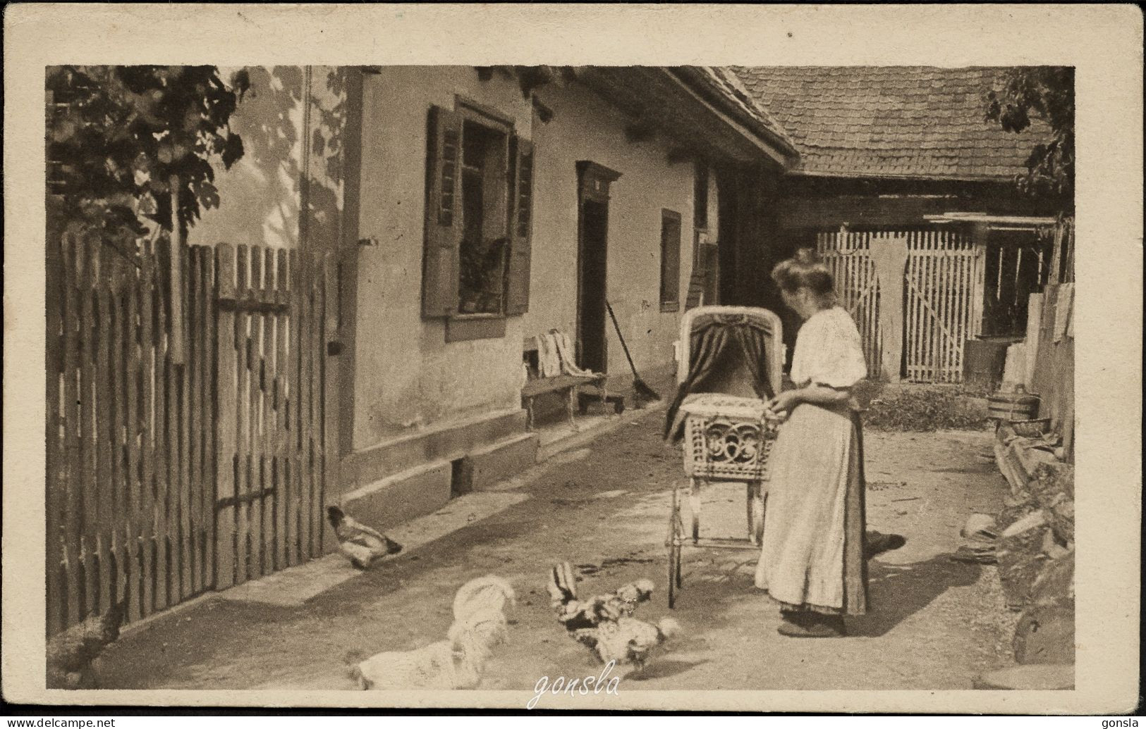 CHOCOLAT KLAUS 1915 "Fermes Paysannes" Lot De 3 Cartes Postales De Qualités - Bauern