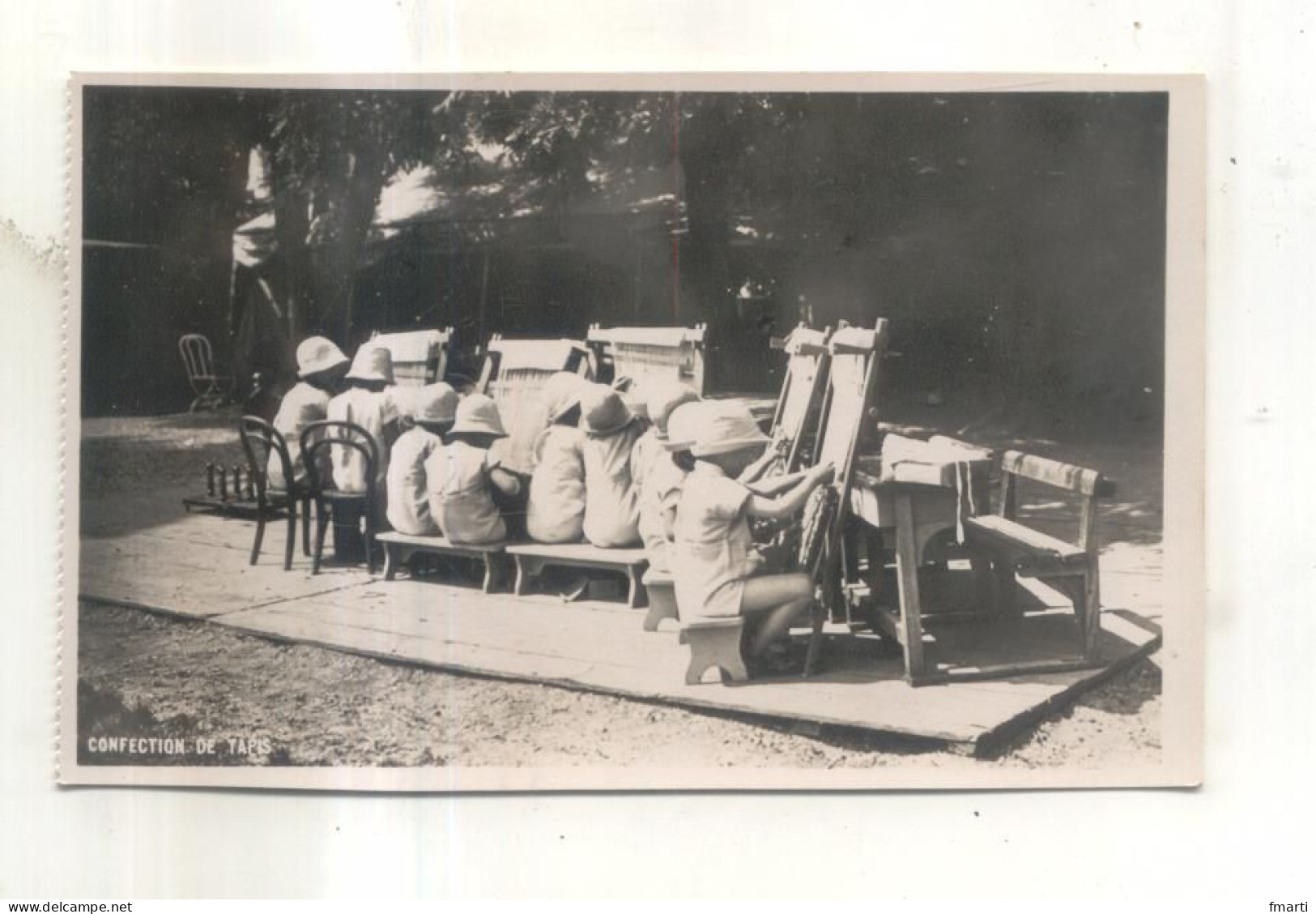 Ecole Maternelle De Plein Air De Pantin, Confection De Tapis - Pantin