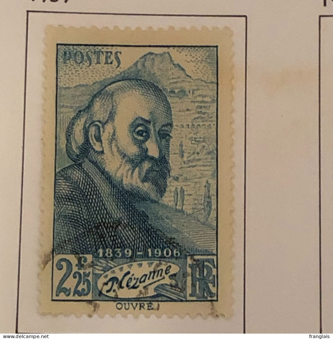 Timbre 421 Cézanne Oblitéré - Used Stamps